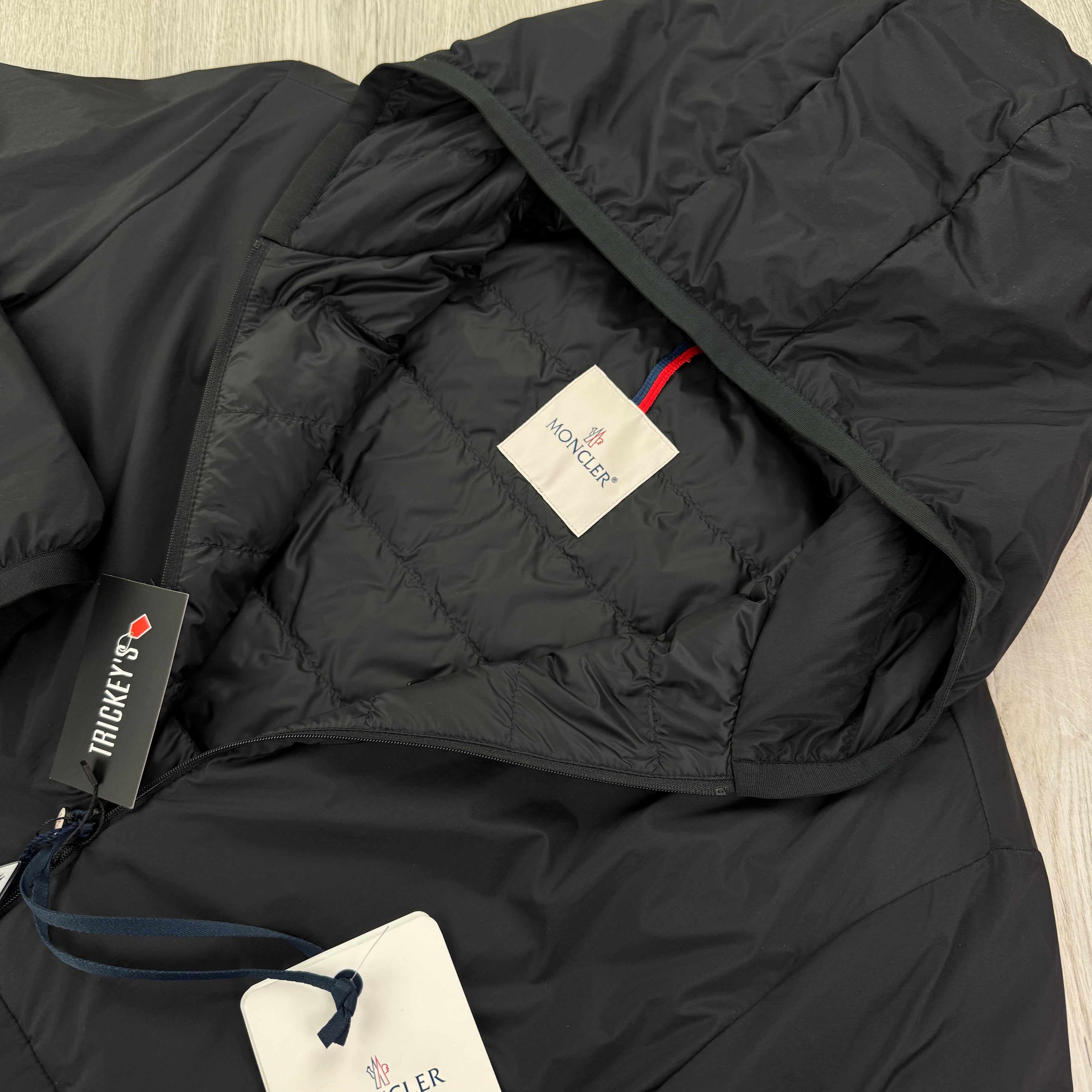 Moncler Men’s Monteynard Black Zip-up Jacket - Size 3