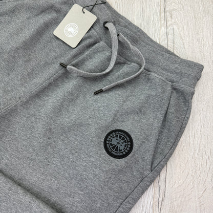Canada Goose Men’s Black Badge Grey Joggers - Medium