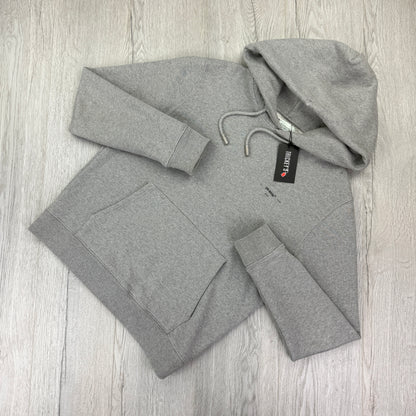 Off-white Men’s Grey Pullover Hoodie - Medium