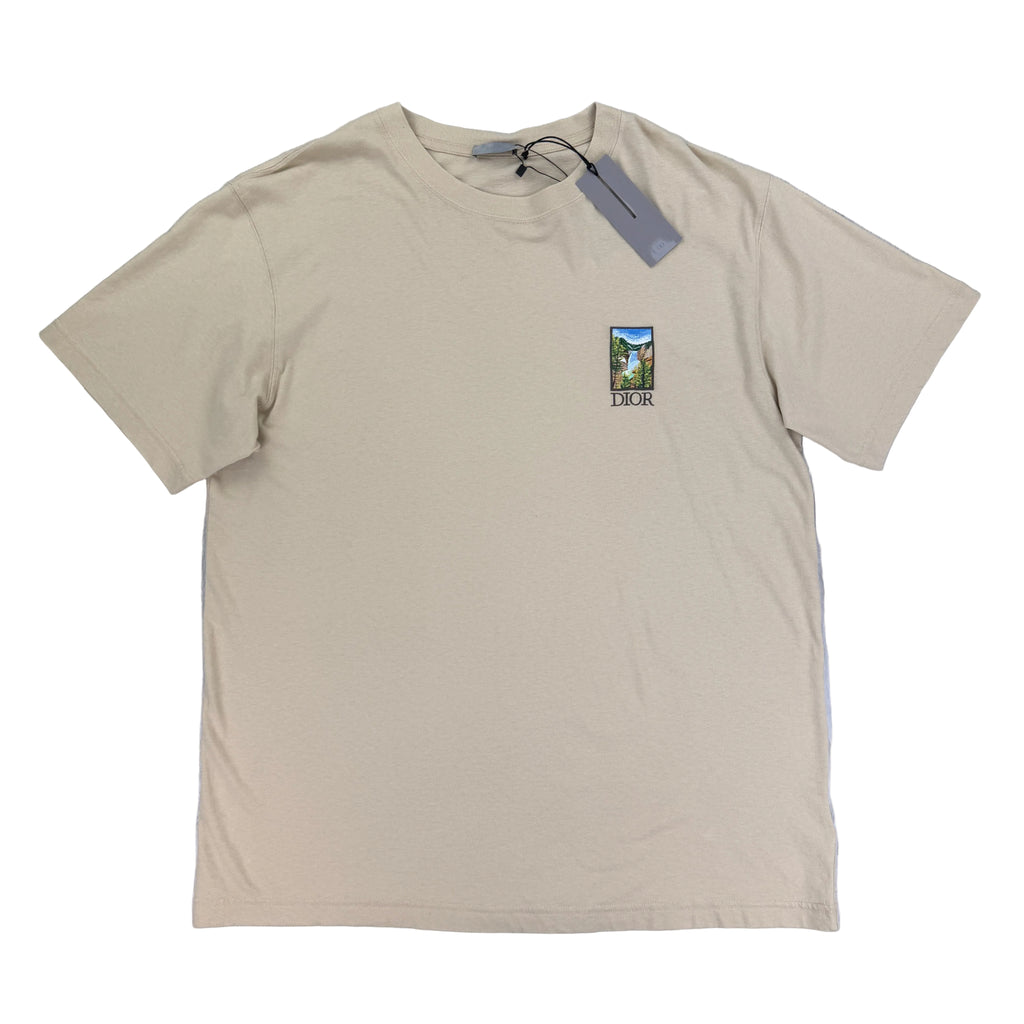 Christian Dior Men’s Beige T-shirt - XL Oversized