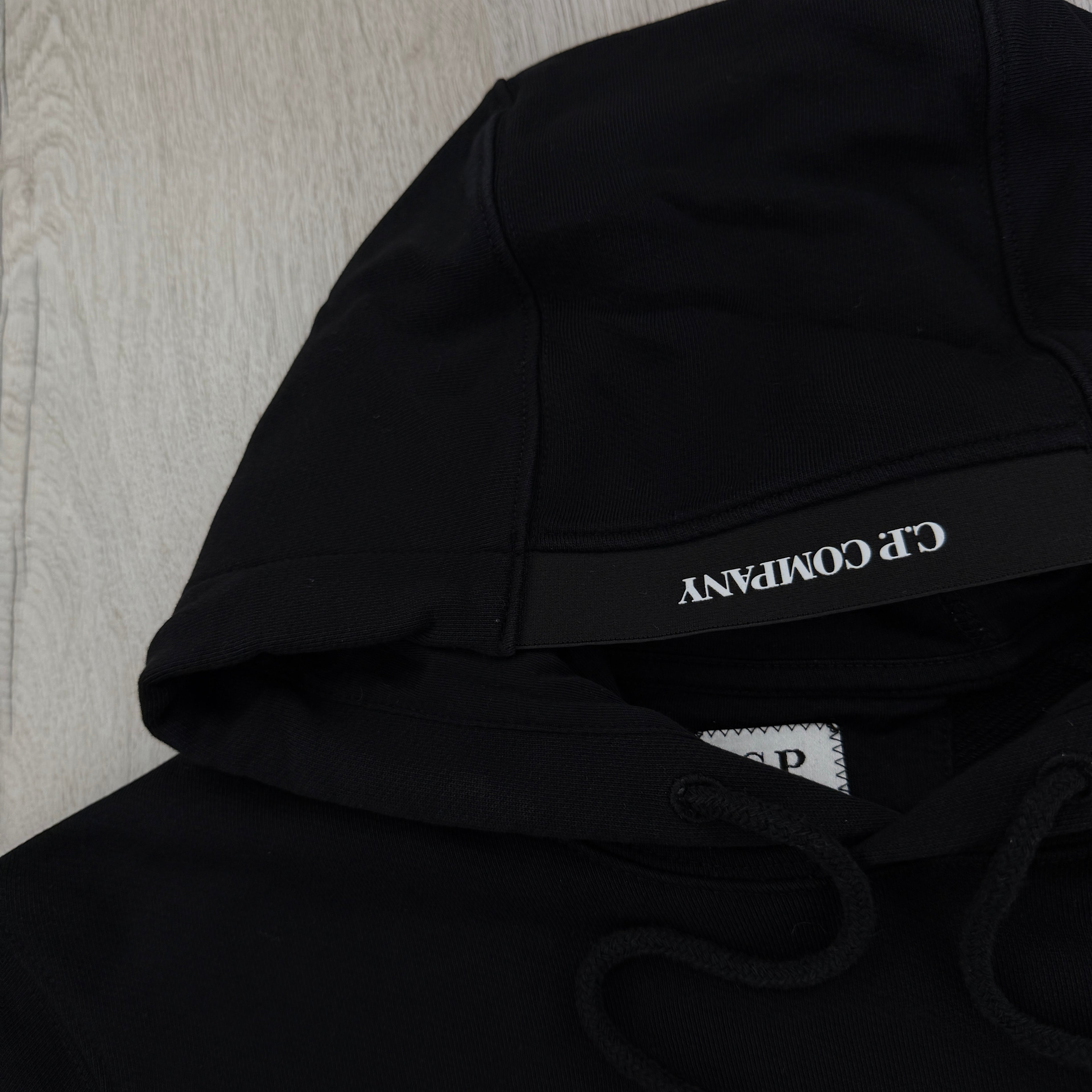 Cp Company Men’s Black Pullover Hoodie - XS