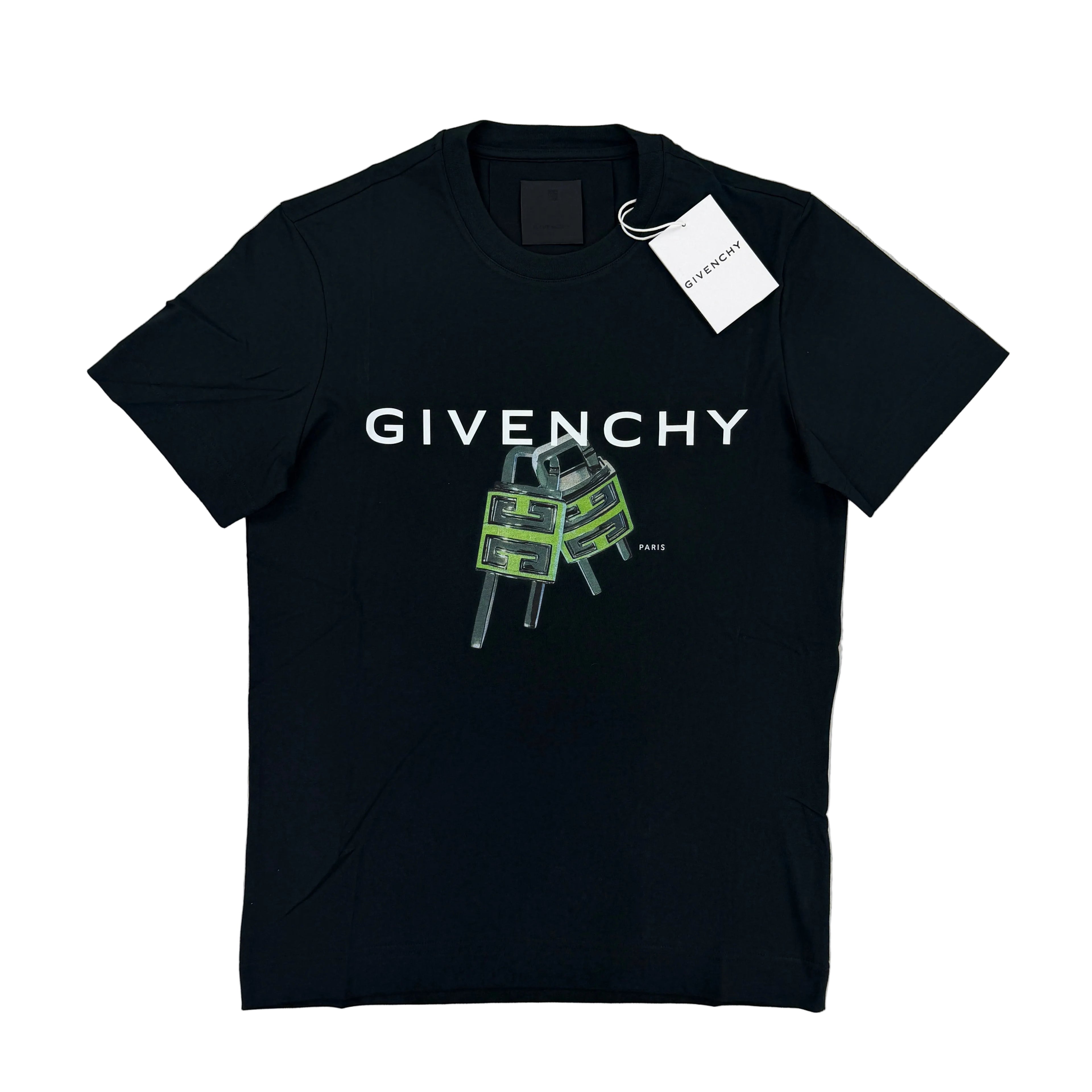 Givenchy Men’s Black Lock T-shirt