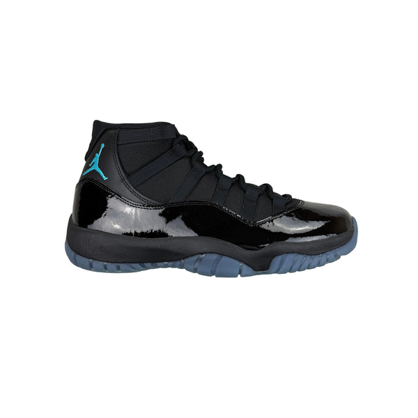 Jordan 11 Retro Black / Gamma Blue Trainers - Uk 9