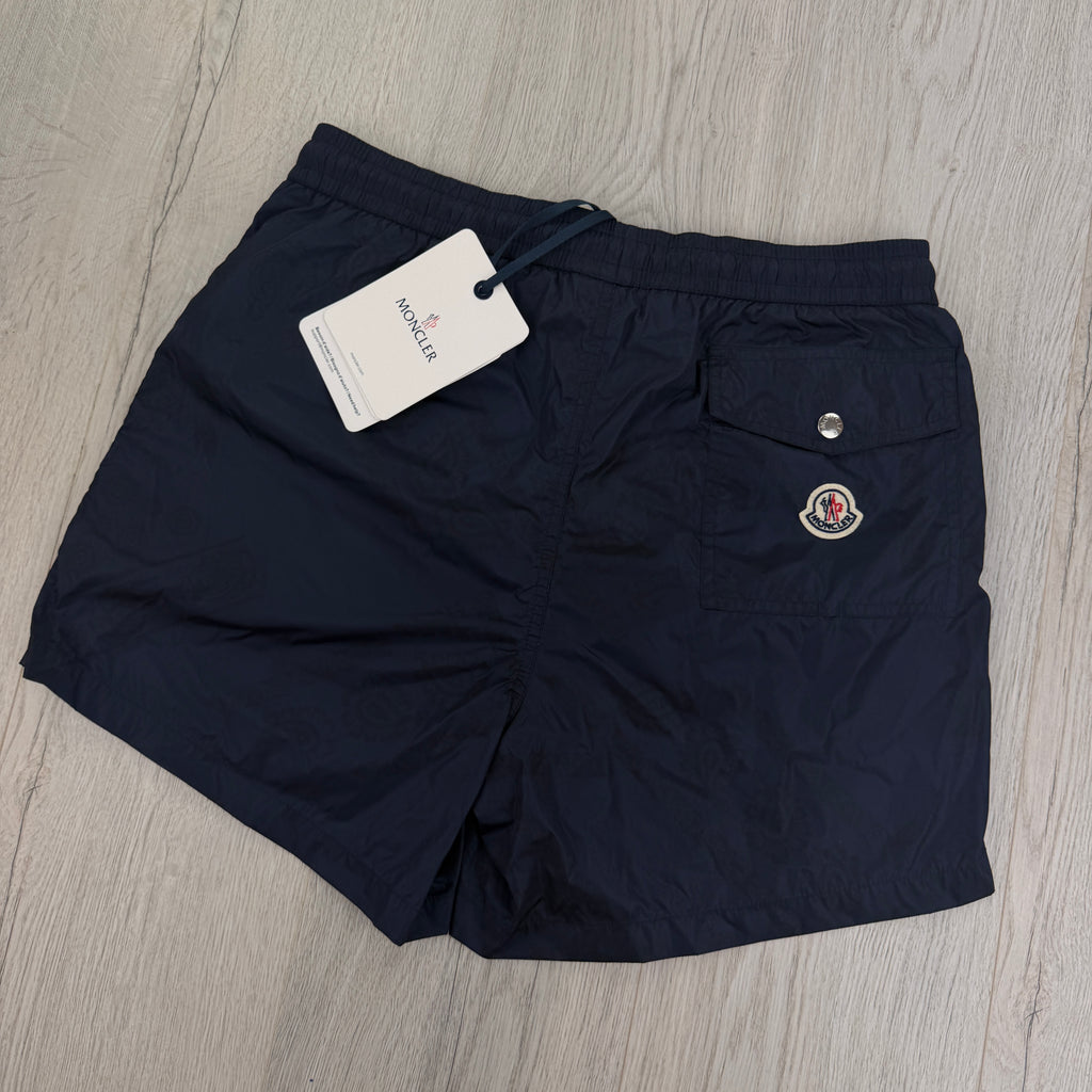Moncler Men’s Navy Swim Shorts - Medium