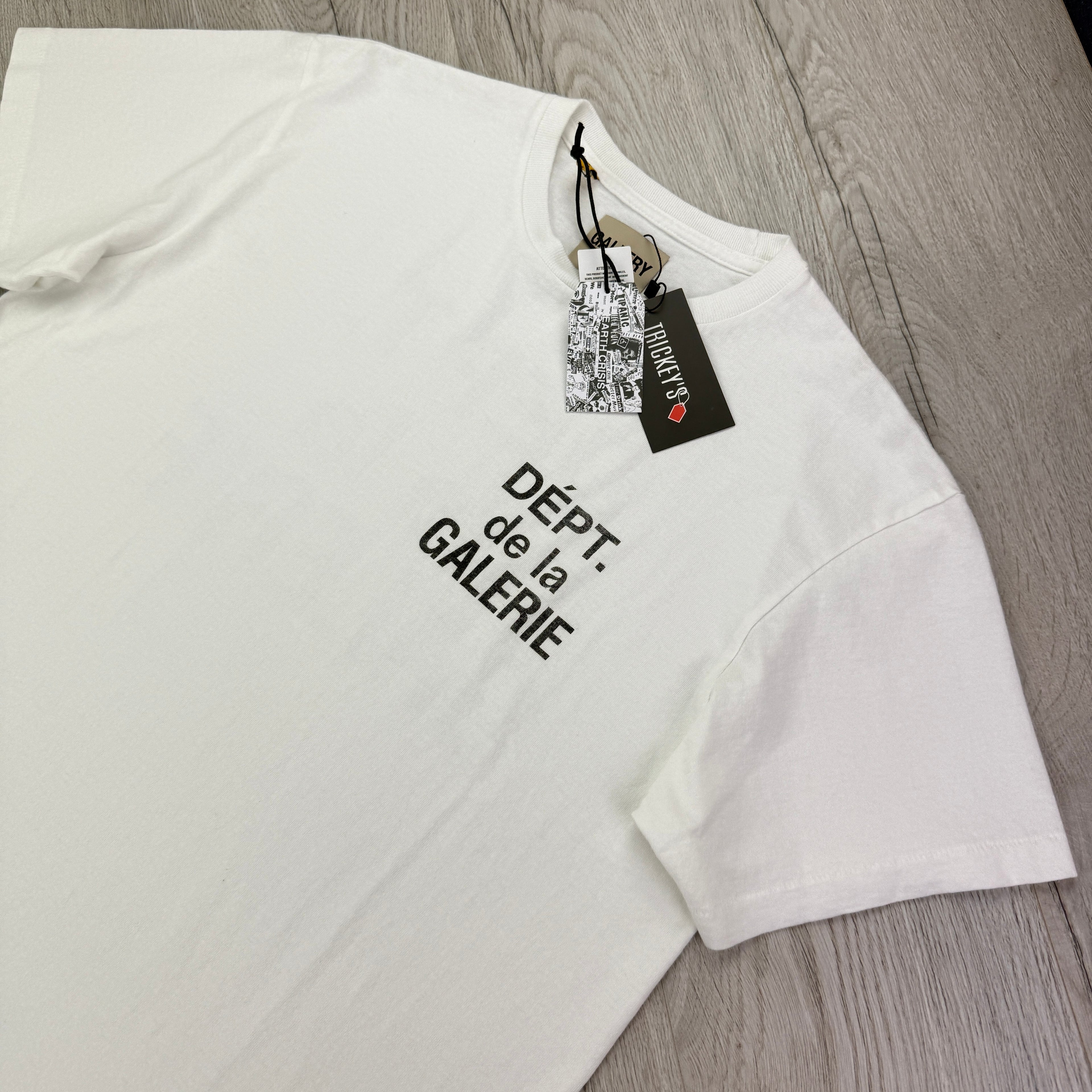 Gallery Dept Men’s White T-shirt - Oversized