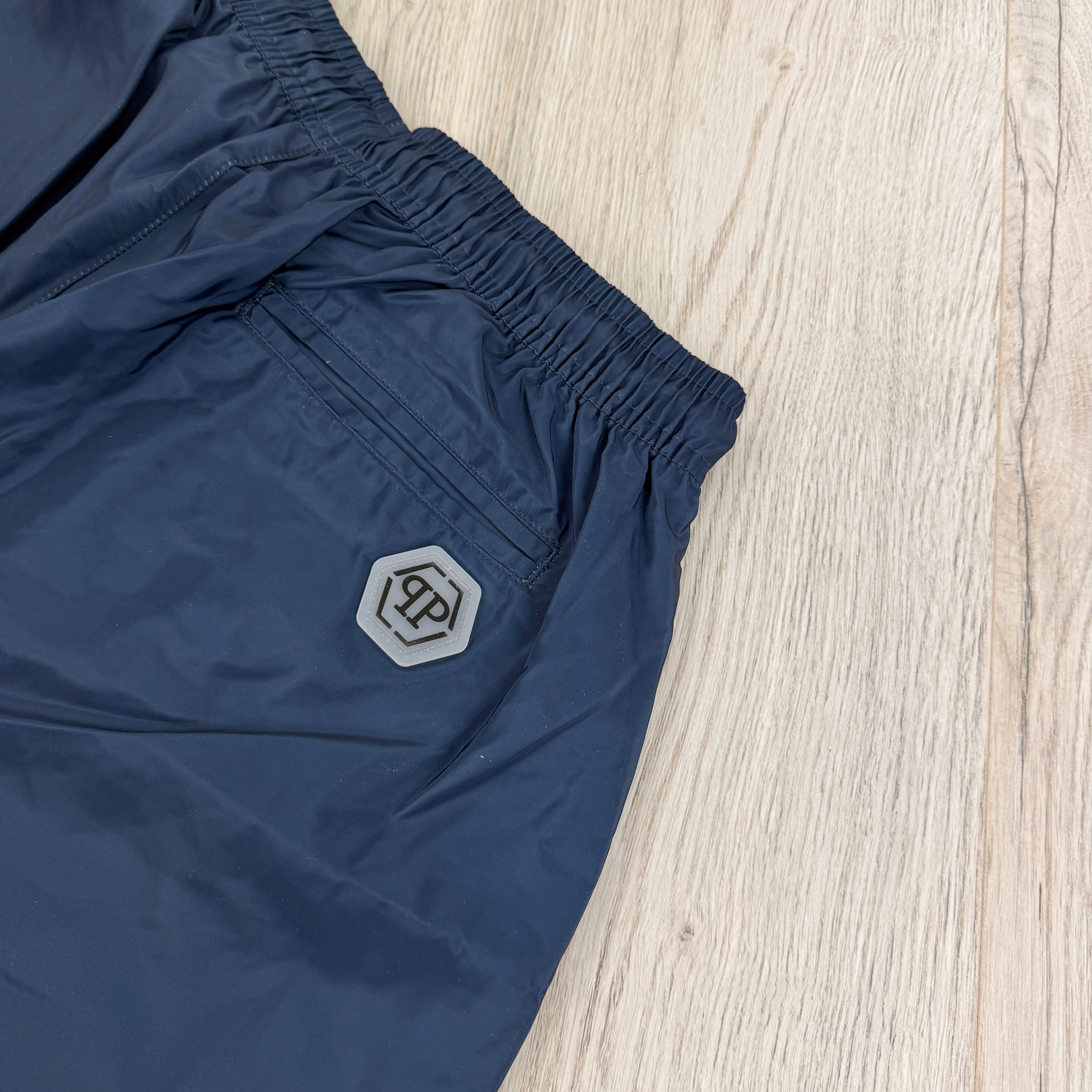 Philip Plein Beach Men’s Navy Swim Shorts