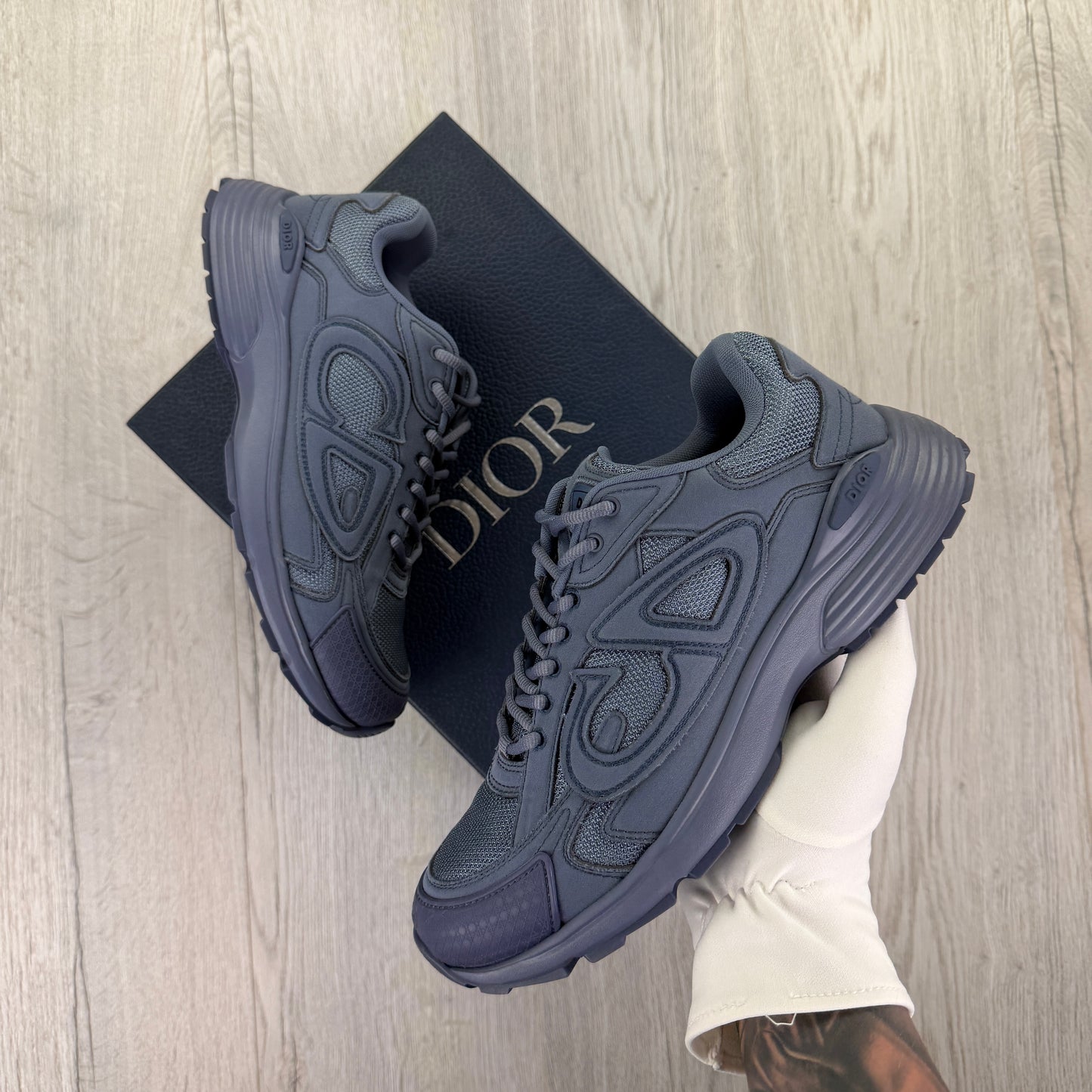 Dior x Stone Island B30 Men’s Blue Trainers - 41 (Uk 7)
