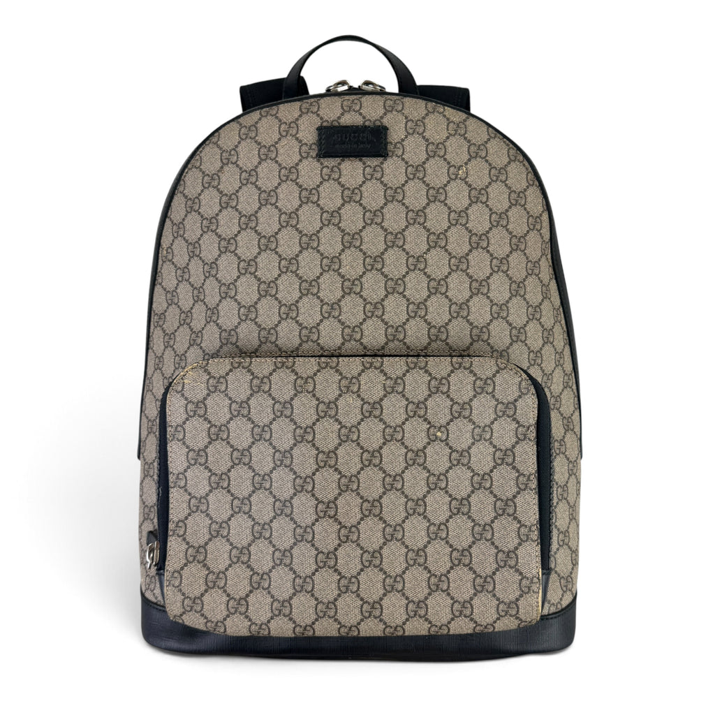 Gucci Men’s Monogram Gucci GG Supreme Backpack