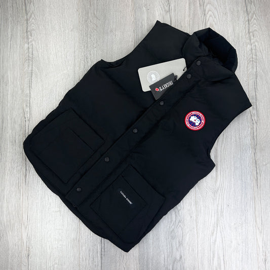 Canada Goose Men’s Black Freestyle Bodywarmer