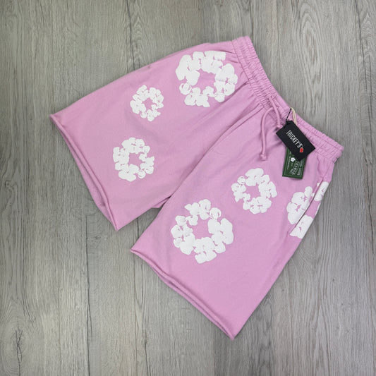 Denim Tears Baby Pink Jersey Shorts