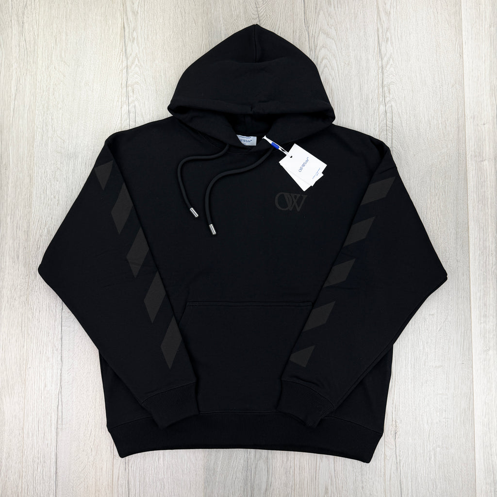 Off White Men’s Black Caravaggio Pullover Hoodie