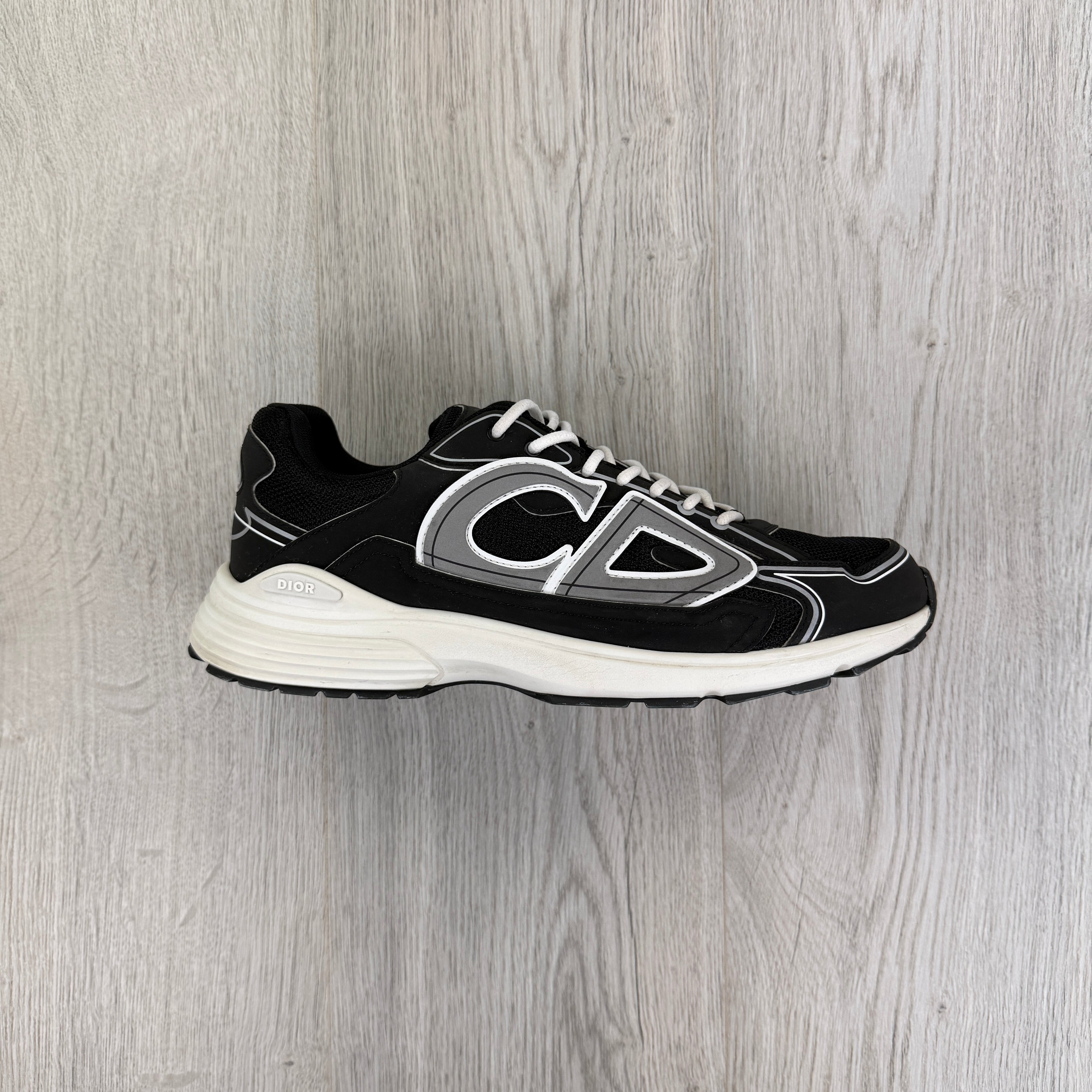 Dior B30 Men’s Black & White Trainers - 45 (Fit Uk 11)