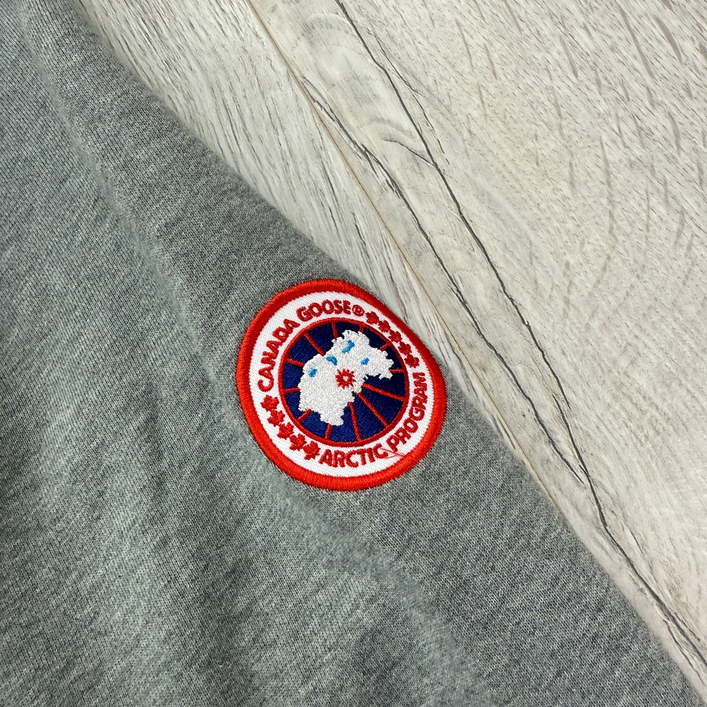 Canada Goose Men’s Grey Crewneck Jumper - Small