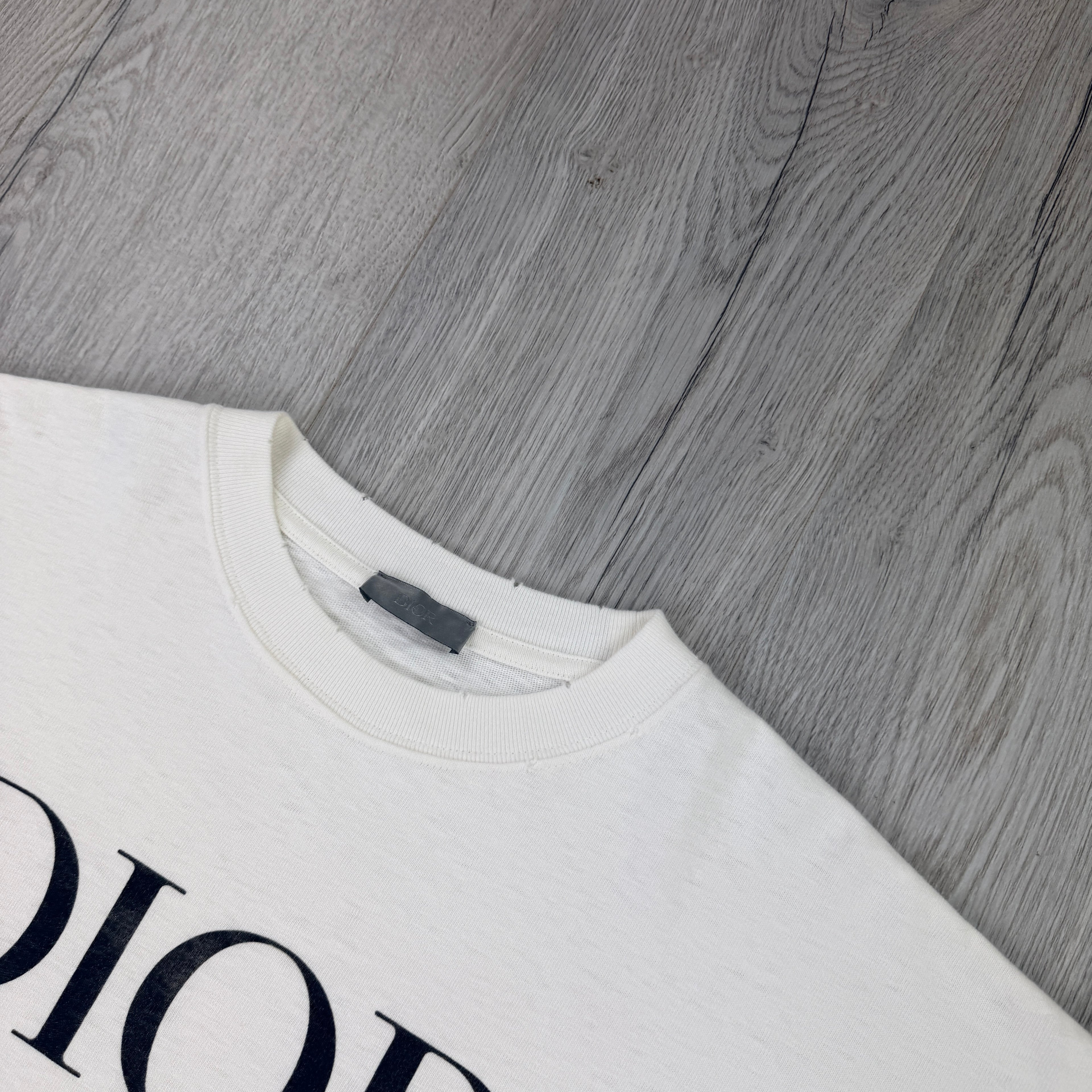 Christian Dior Men’s White T-shirt - XS Oversized