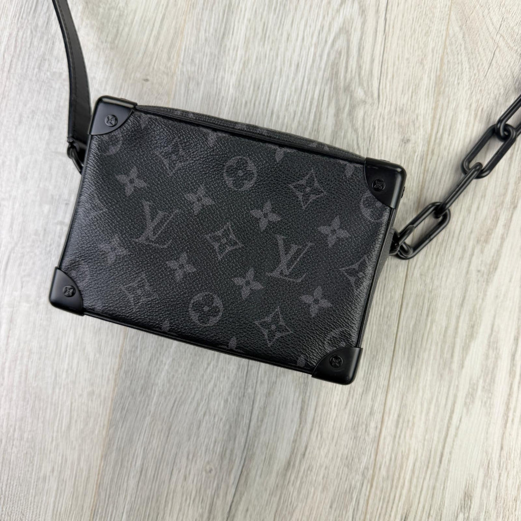 Louis Vuitton Men’s Black Monogram Mini Soft Trunk Bag