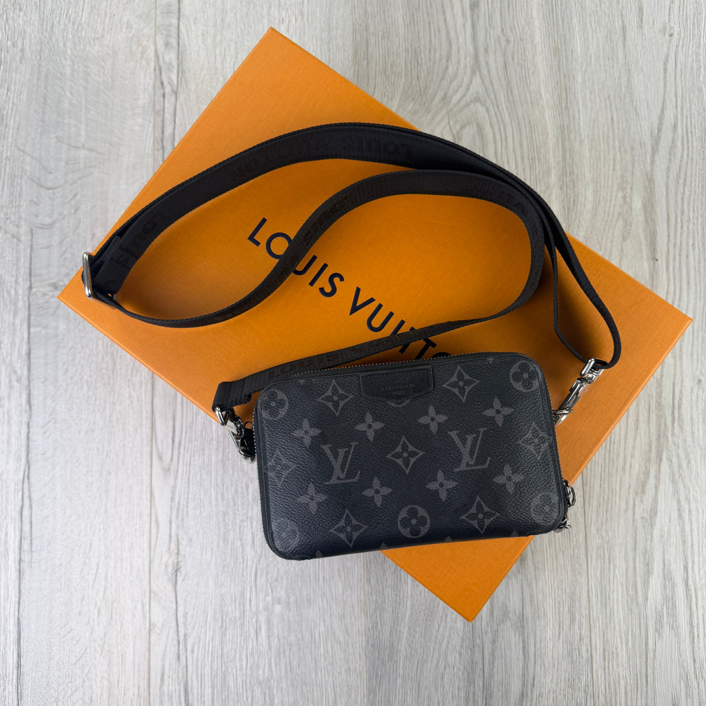 Louis Vuitton Men’s Black Monogram Alpha Wearable Shoulder Bag