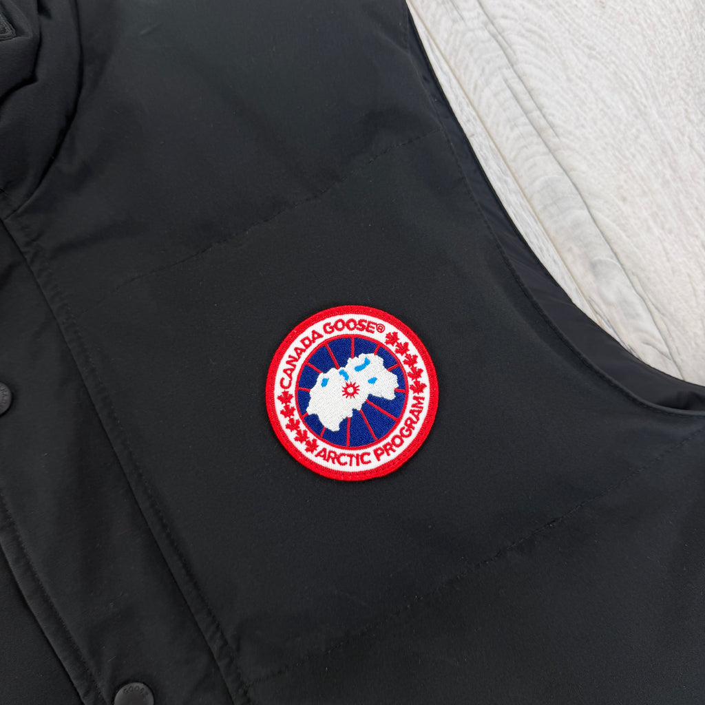 Canada Goose Men’s Black Bodywarmer - Large