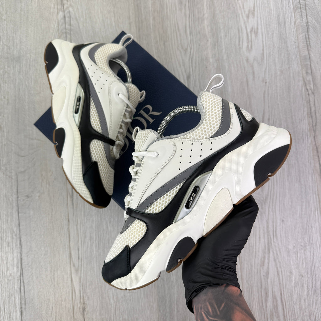 Dior B22 Men’s Black & White Trainers - 44 (Uk 9/9.5)
