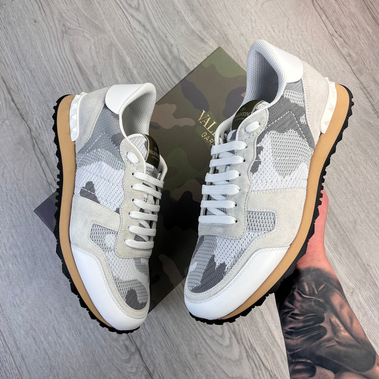 Valentino T-shirt & Rockrunner Set - All Sizes Available