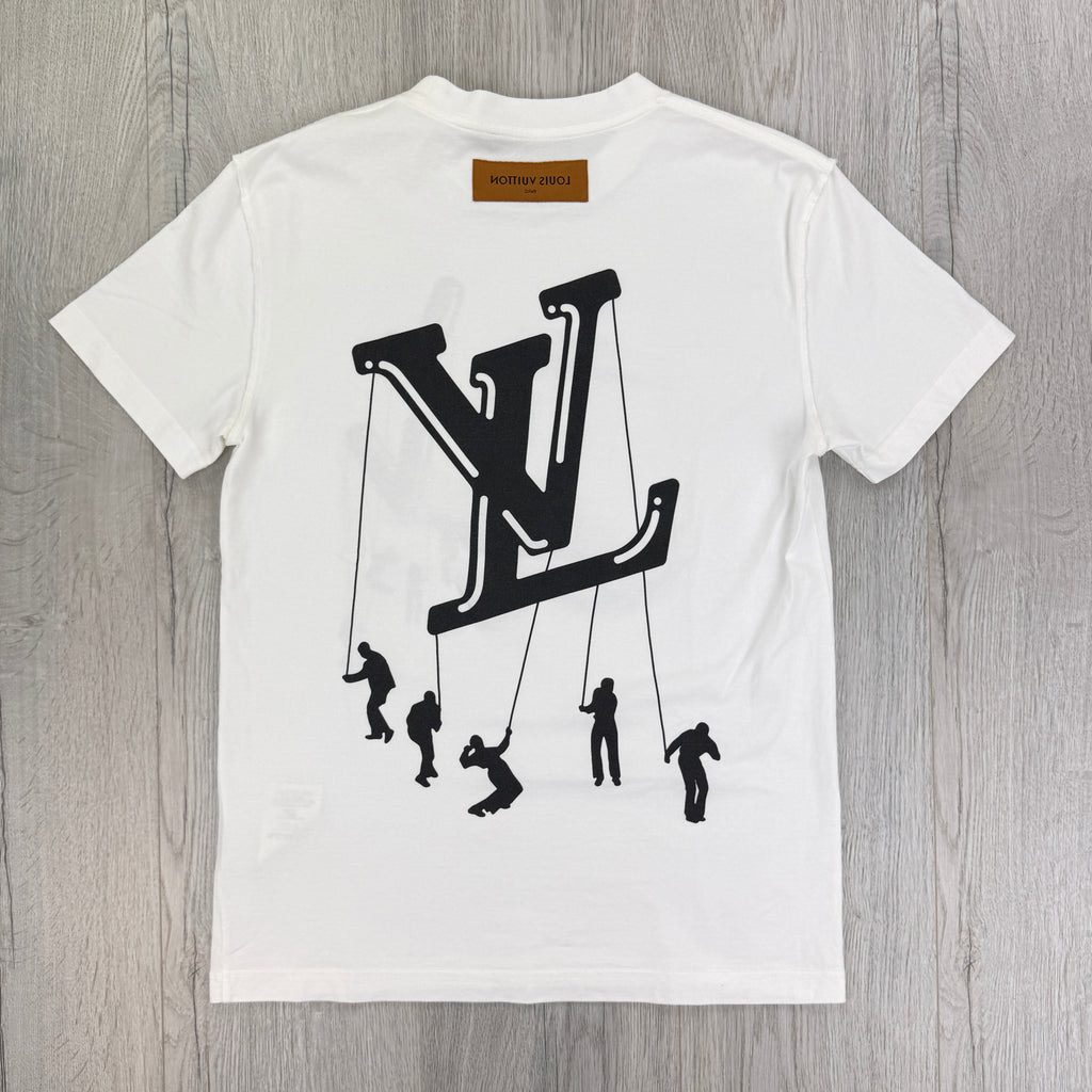 Louis Vuitton Men’s White T-shirt - Medium