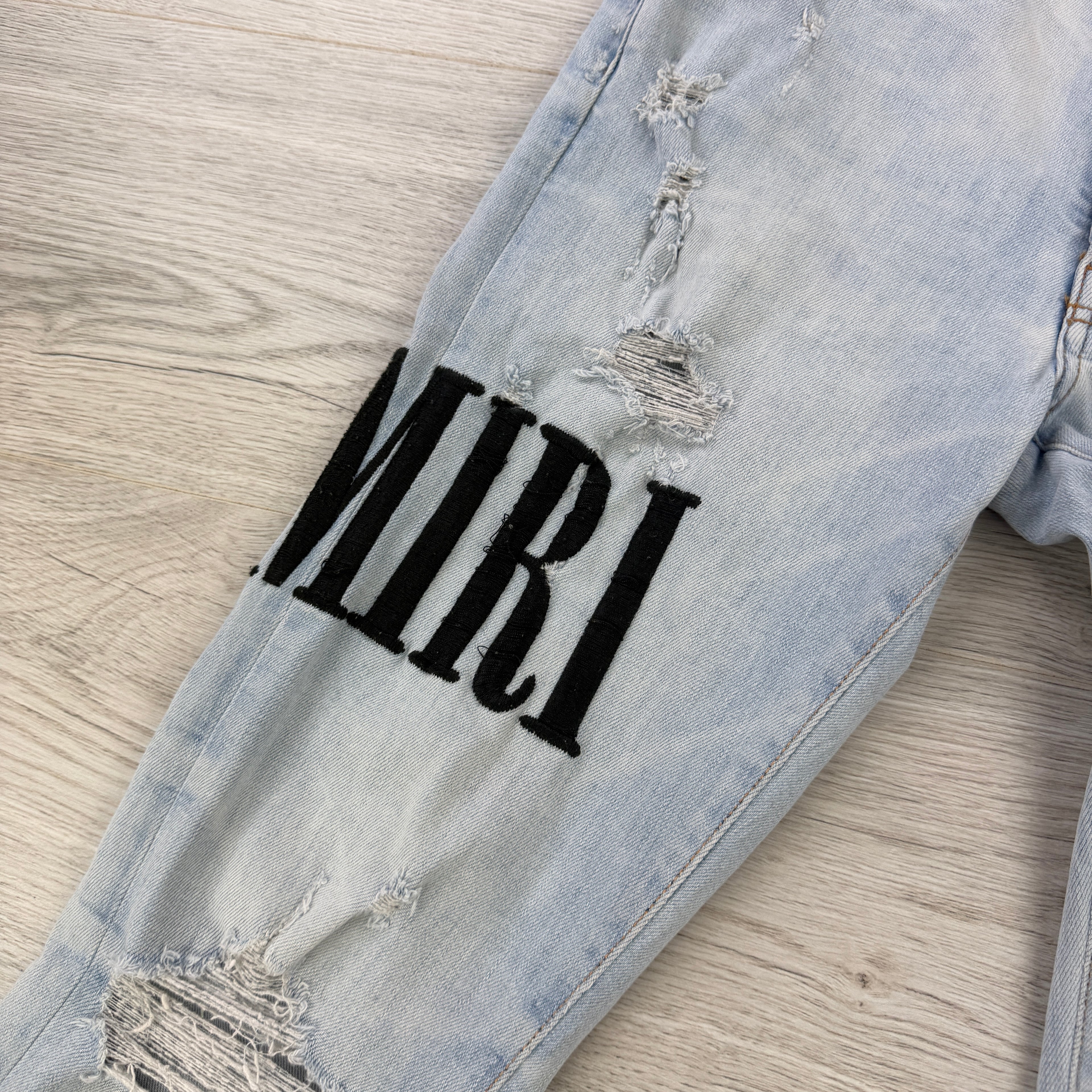 Amiri Men’s Blue Denim MX1 Jeans - Uk 31