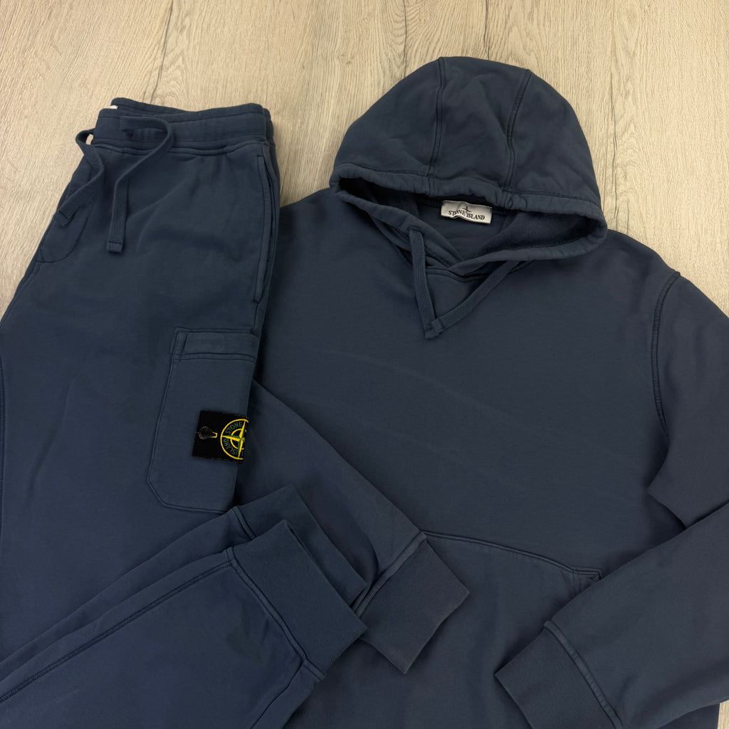Stone Island Men’s Navy Full Tracksuit - XL Fit