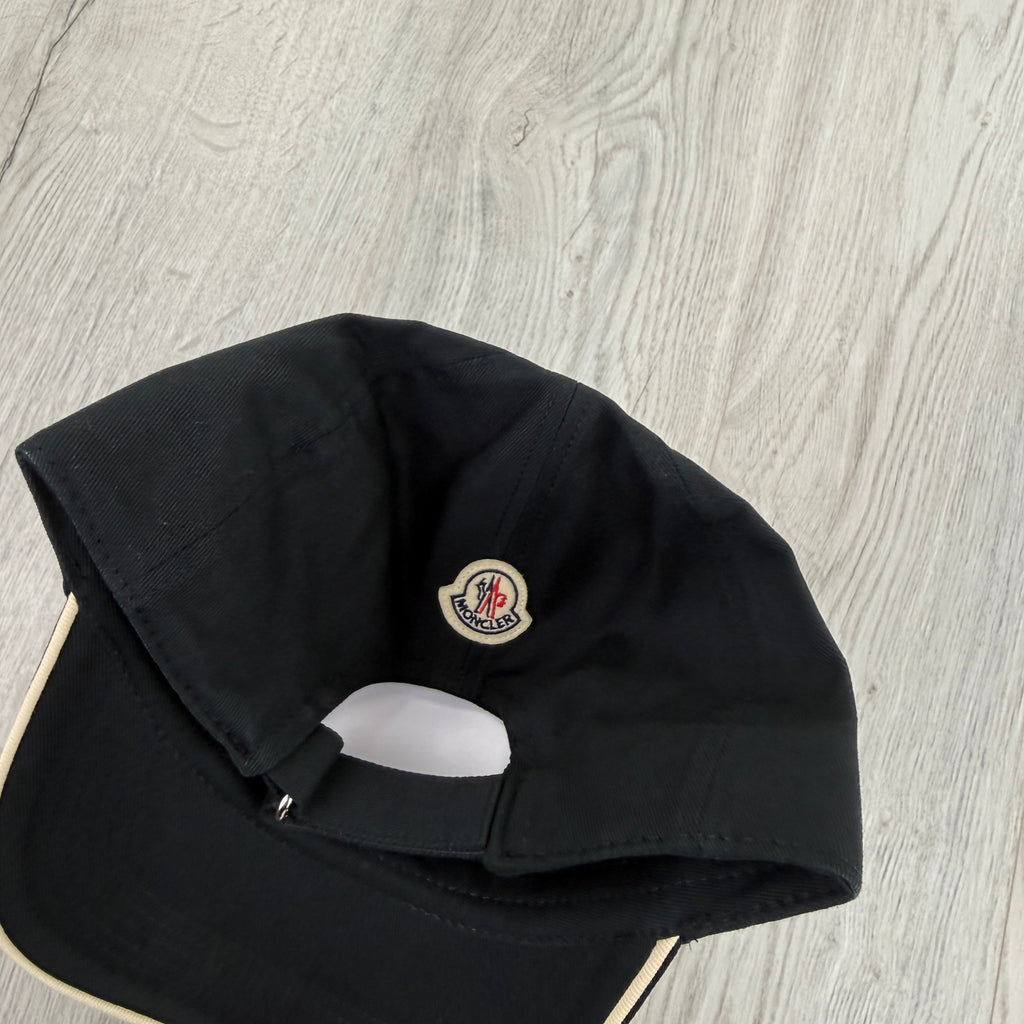 Moncler Men’s Black Baseball Cap