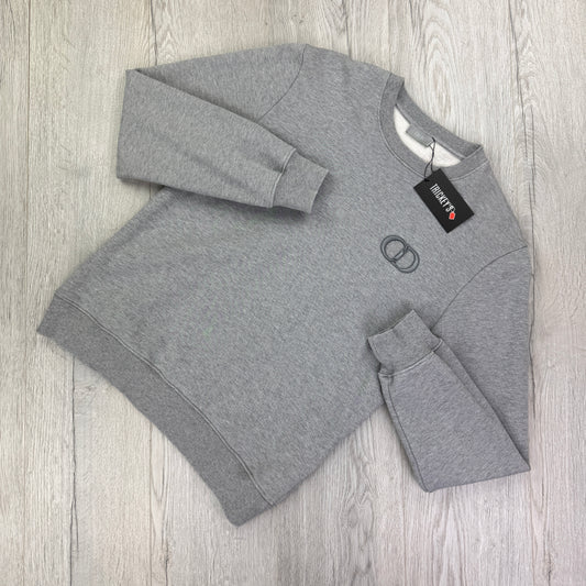 Christian Dior Men’s Grey Crewneck Jumper - Medium Slim