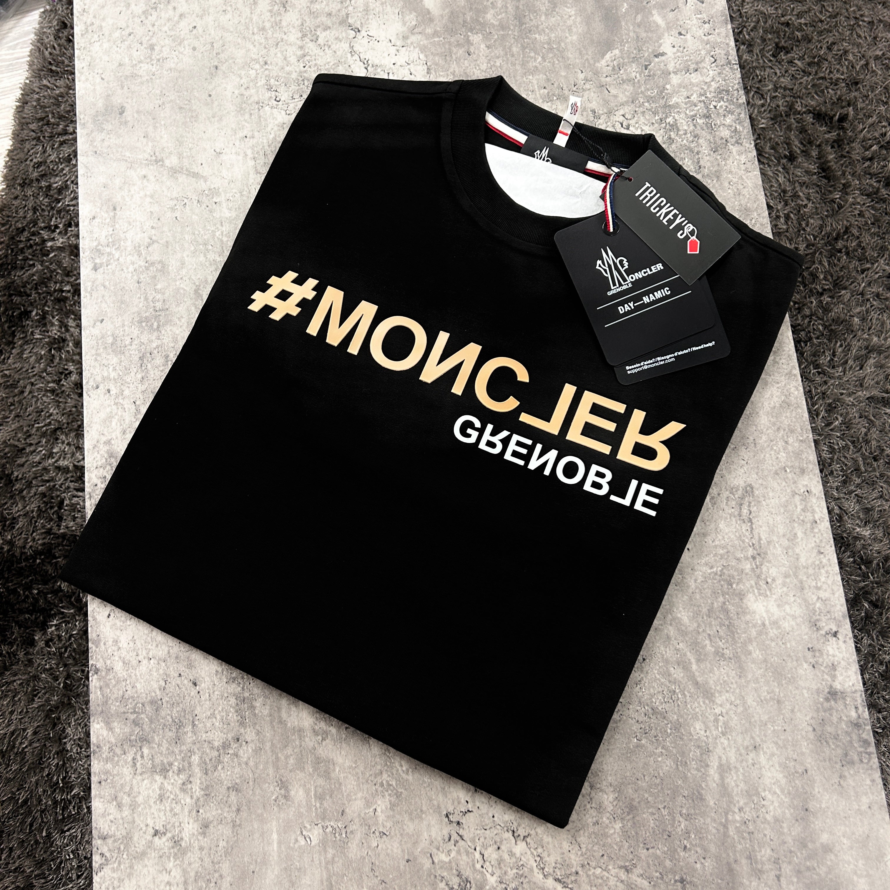 Moncler Grenoble Men’s Black T-shirt