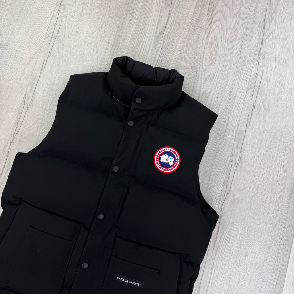 Canada Goose Men’s Black Freestyle Bodywarmer