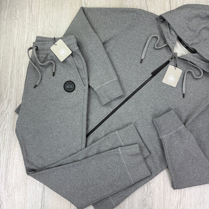 Canada Goose Men’s Grey Full Tracksuit Black Badge Edition - XL