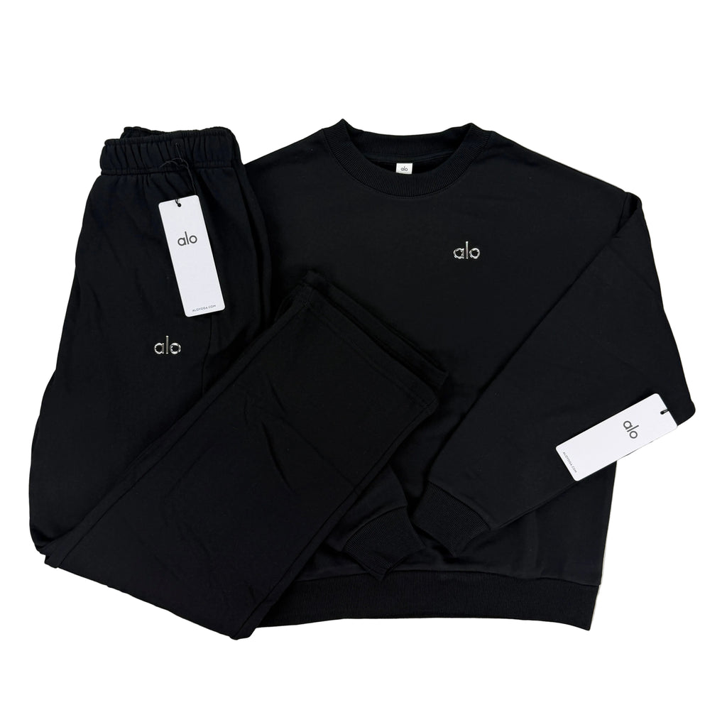 Alo Men’s Black Full Tracksuit