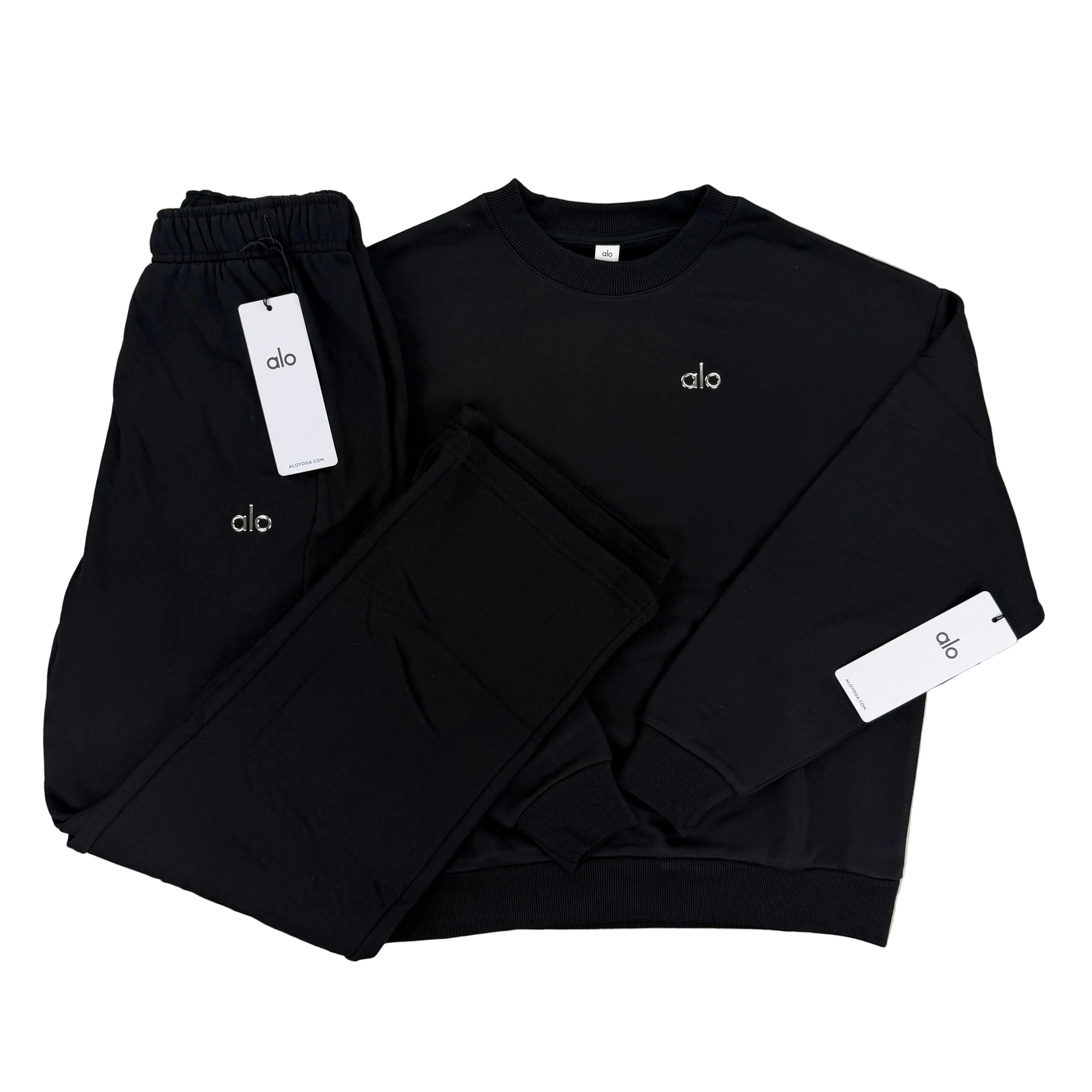 Alo Men’s Black Full Tracksuit