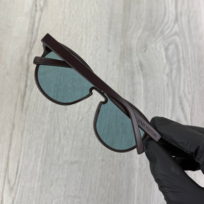 Louis Vuitton Men’s Blue Edition Round Waimea Sunglasses