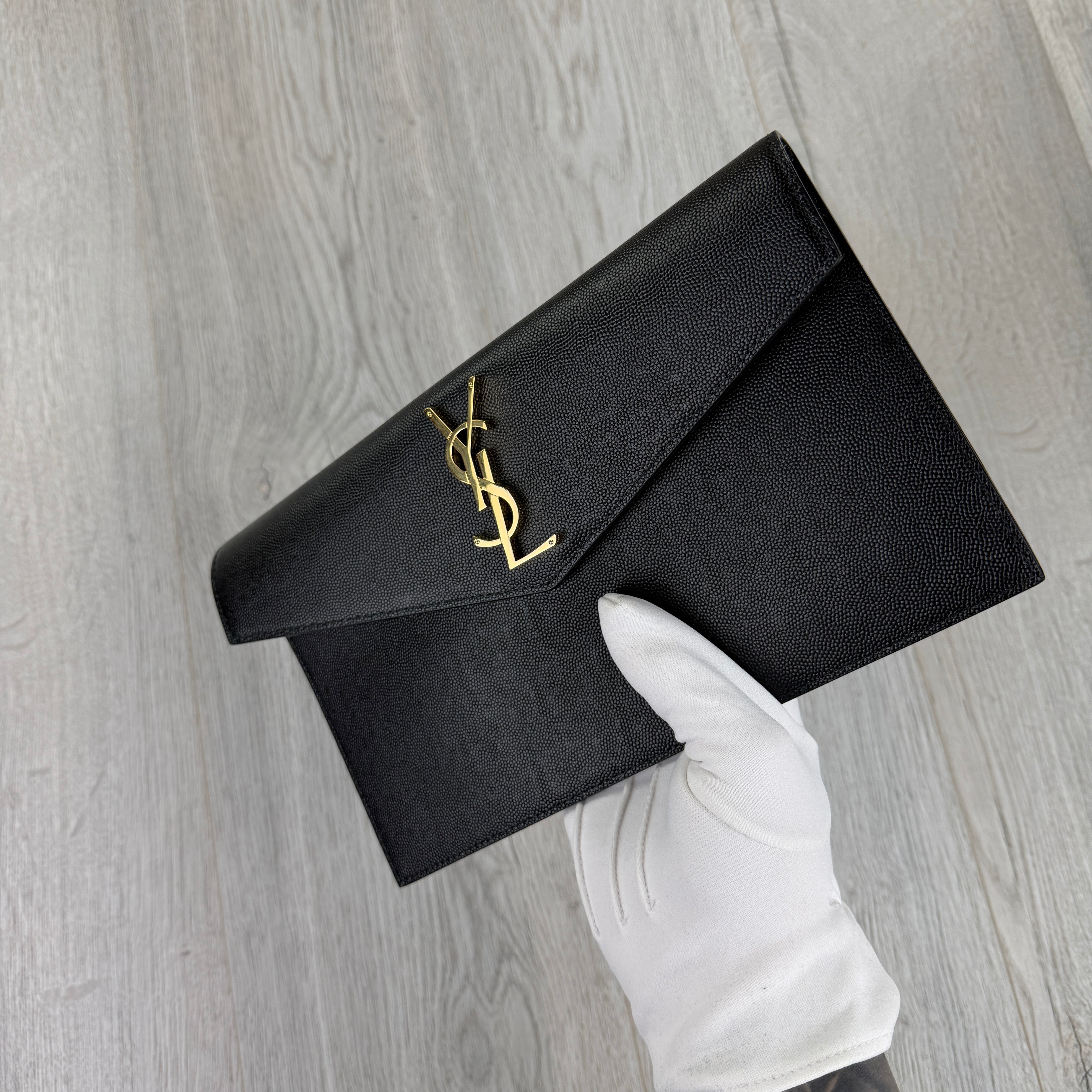 Saint Laurent Women’s Black Clutch Bag