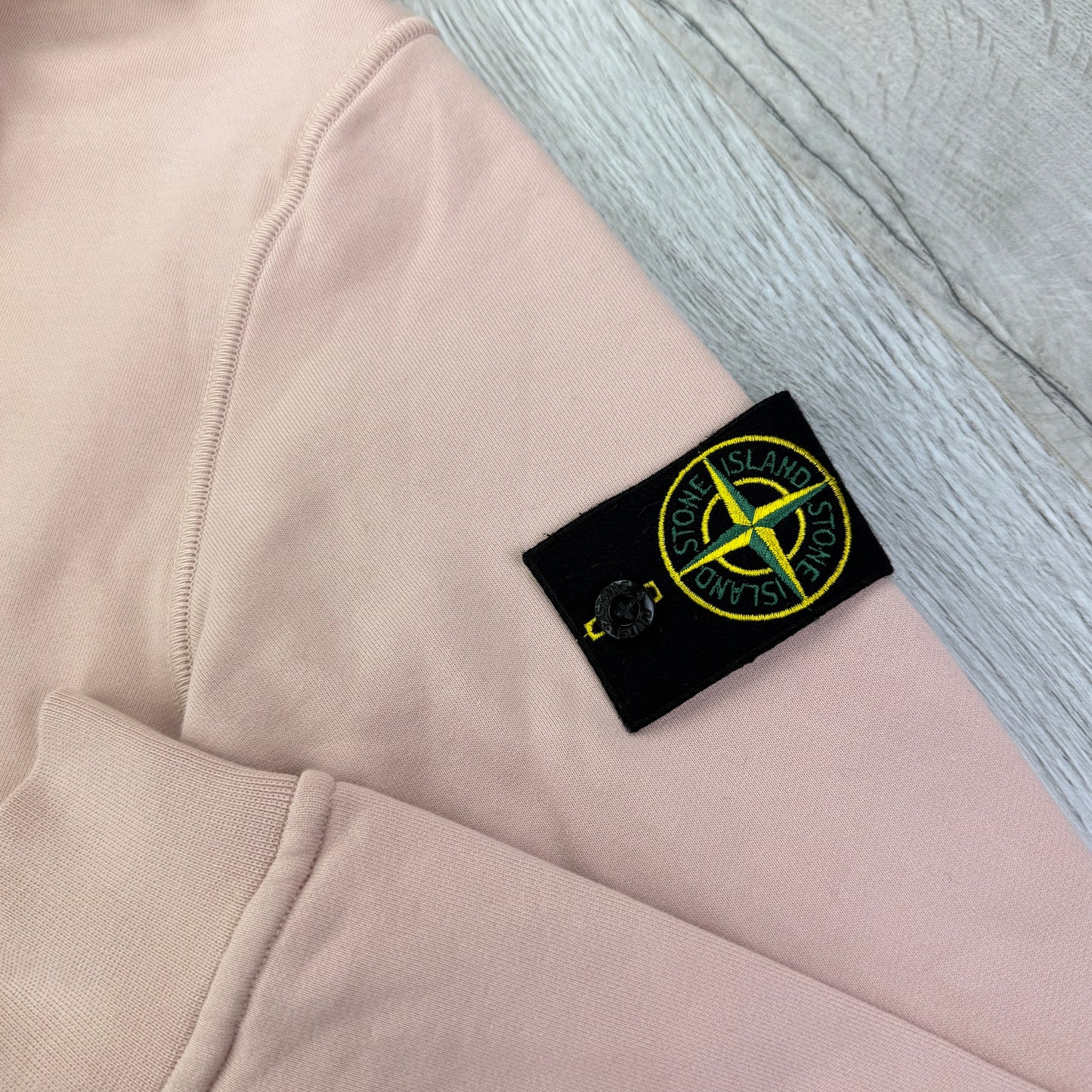 Stone Island Men’s Salmon Pullover Hoodie - Small