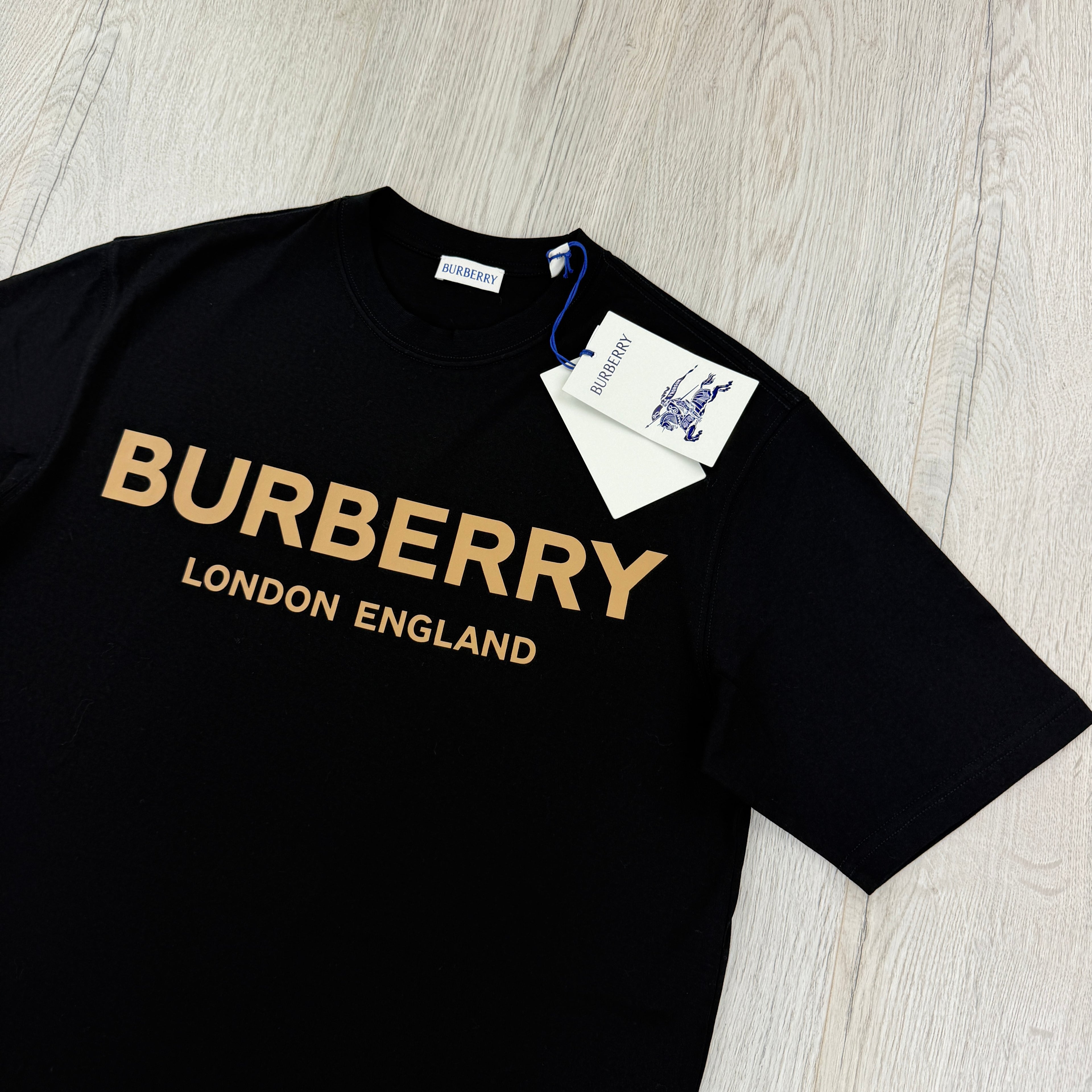 Burberry Men’s Black T-shirt