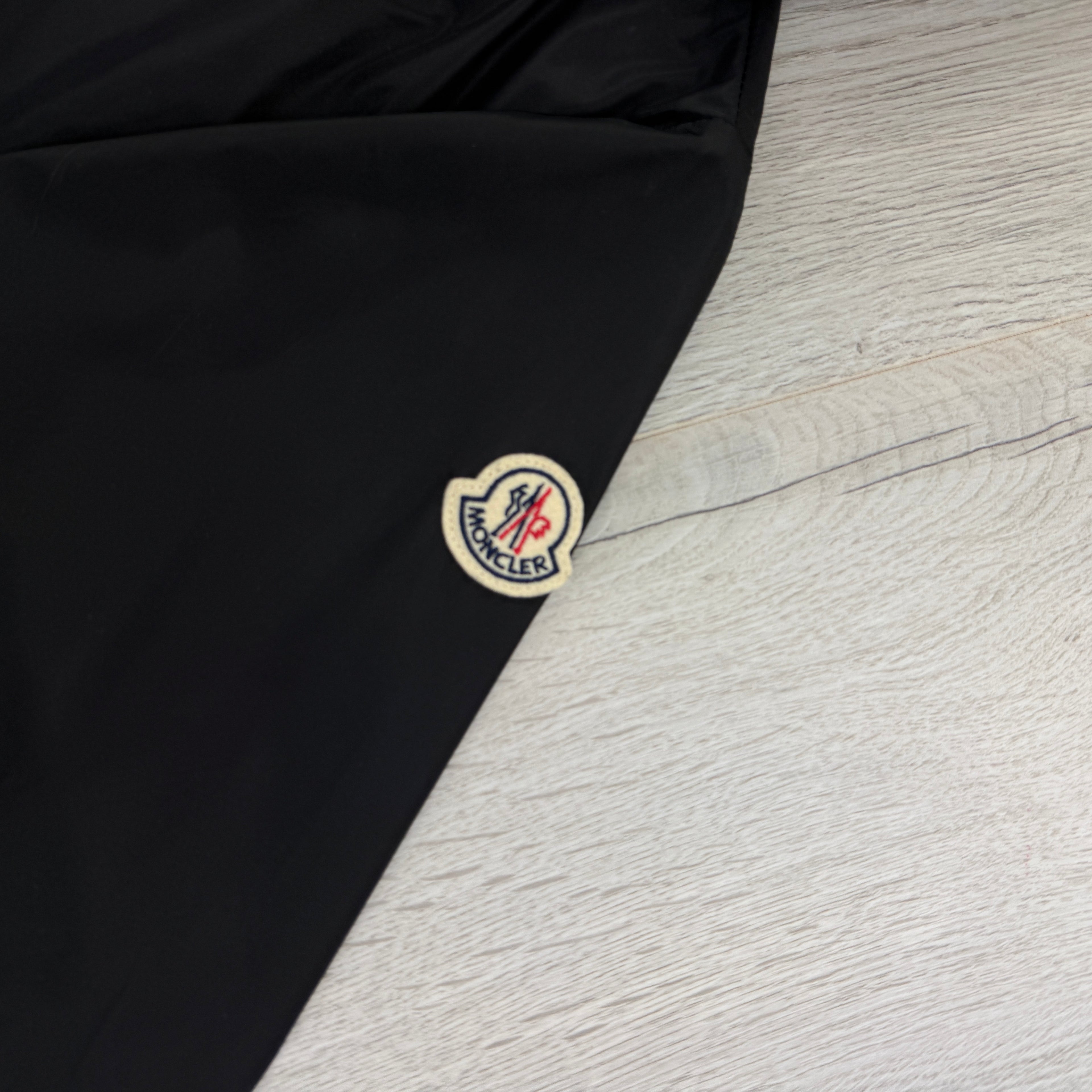 Moncler Men’s Grimpeurs Zip-up Black Windbreaker Jacket - Size 5