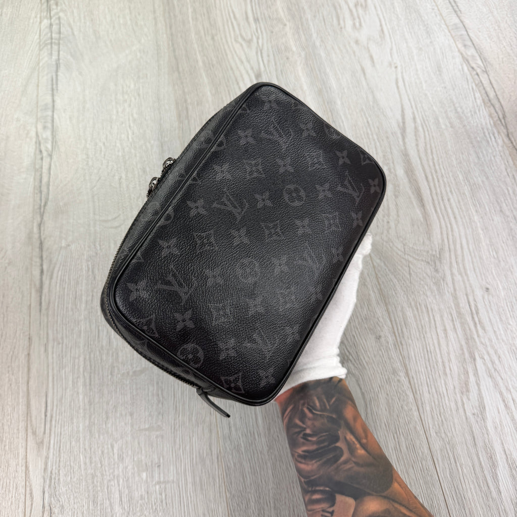 Louis Vuitton Black Monogram Toiletry Pouch