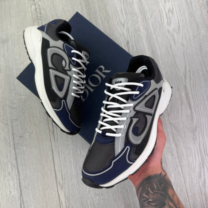 Dior B30 Men’s Navy CD Trainers - 43 (Fit Uk 9)