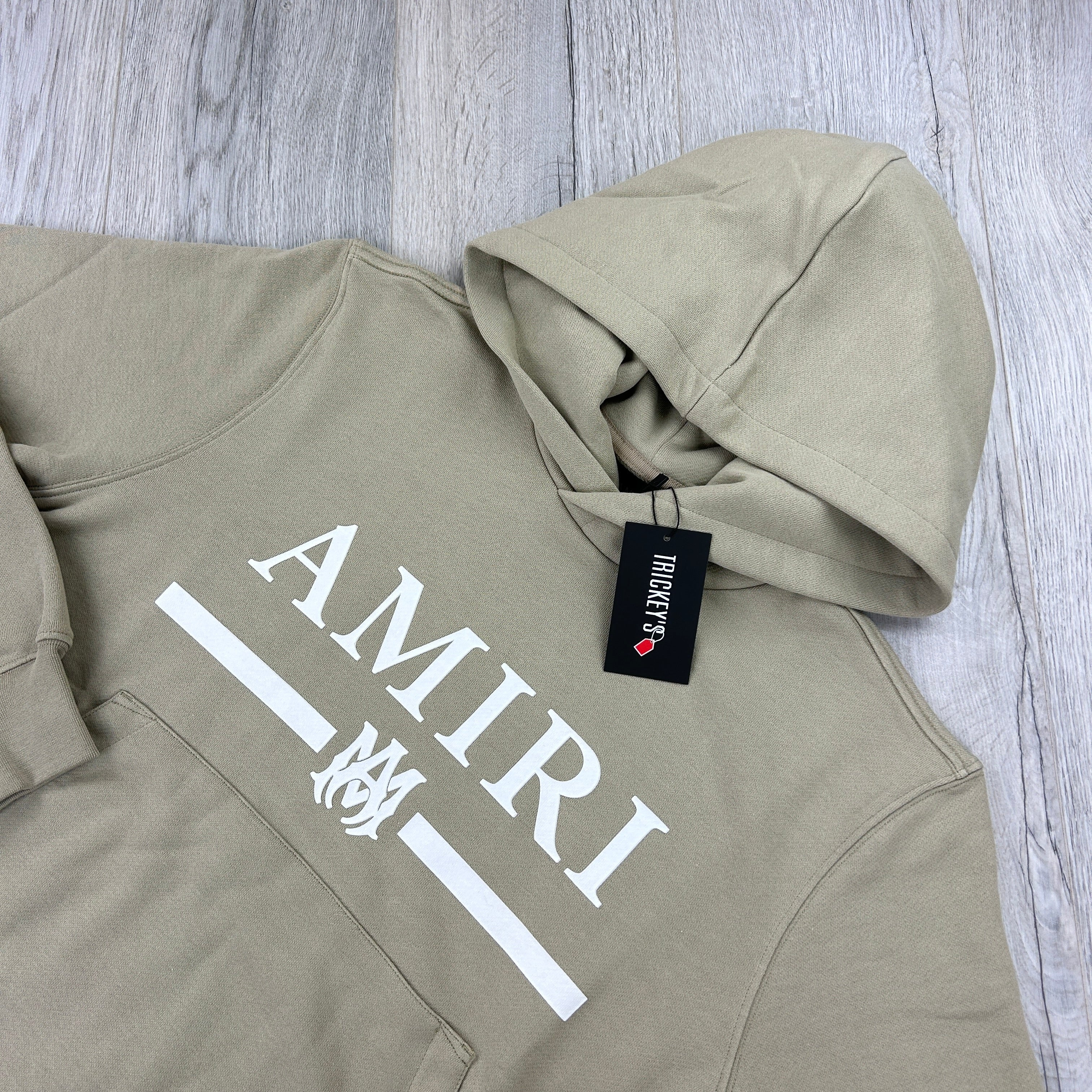 Amiri Men’s Beige Pullover Hoodie
