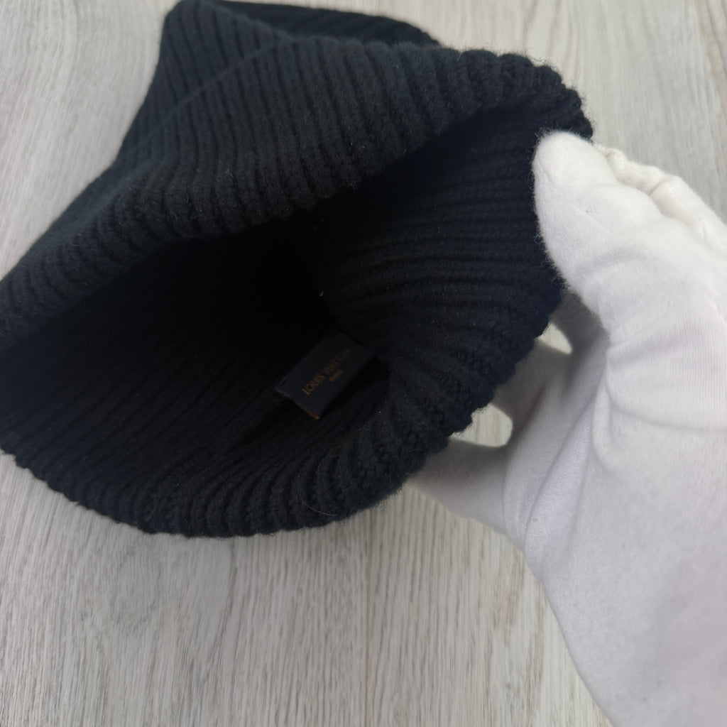 Louis Vuitton Men’s Black Beanie