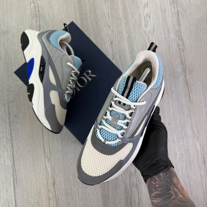 Dior B22 Men’s Baby Blue Runners - 45 (Fit Uk 10/10.5)