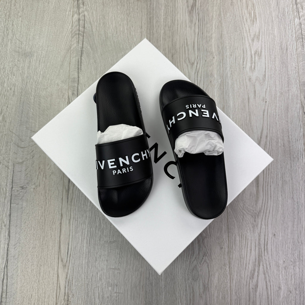 Givenchy Men’s Black Sliders
