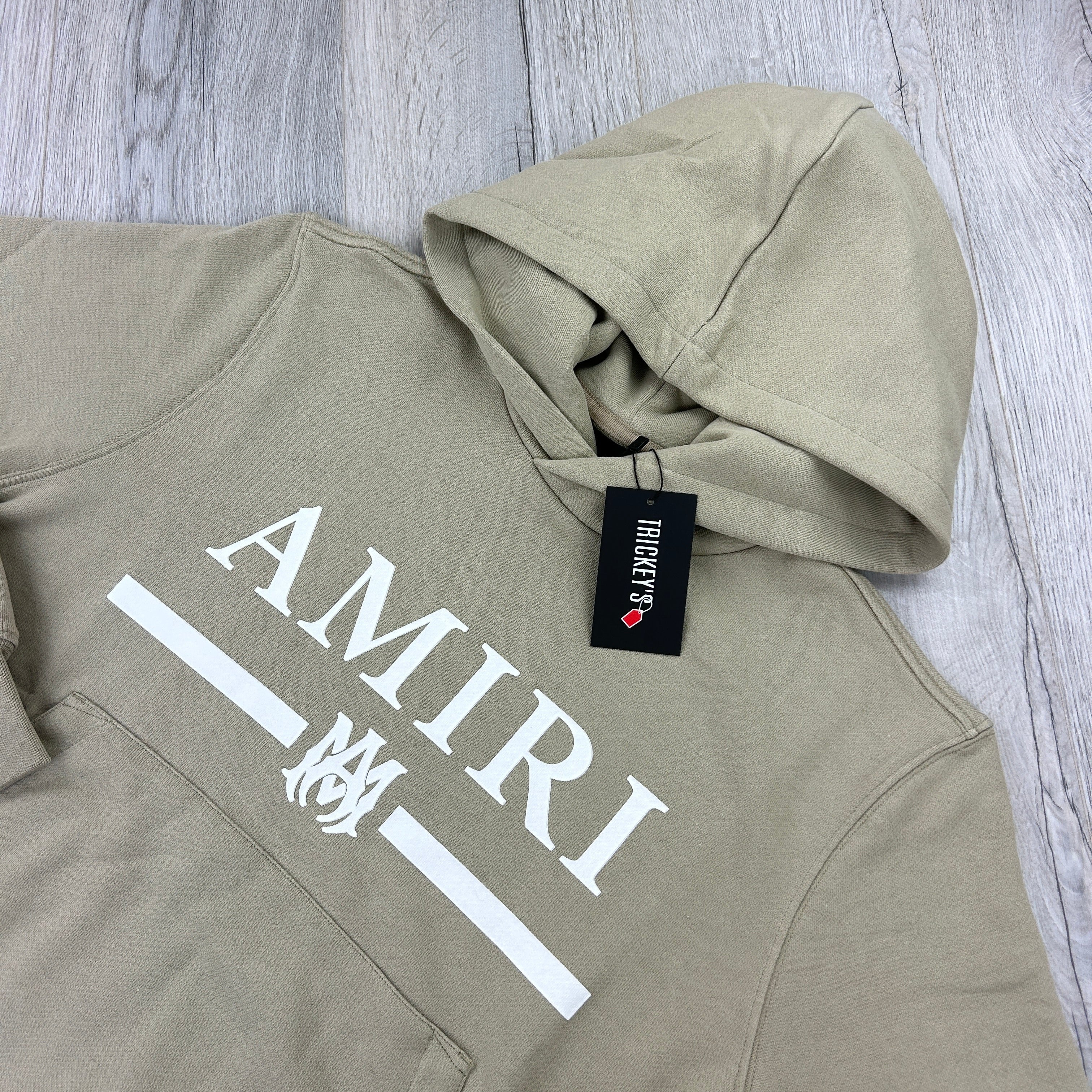 Amiri Men’s Beige Pullover Hoodie