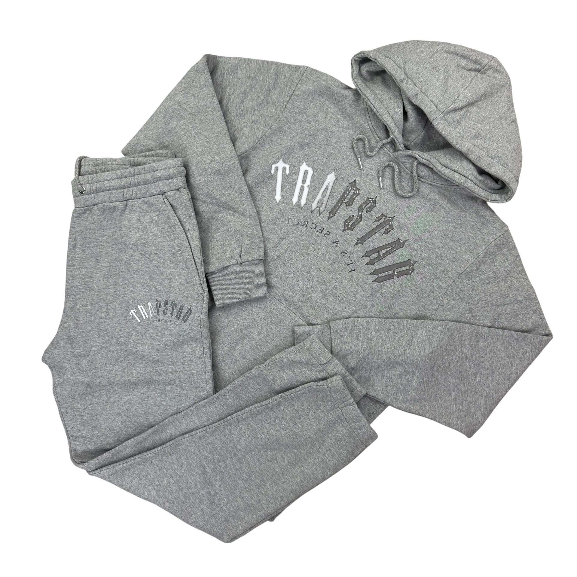 Trapstar Men's Grey Full Tracksuit – Trickey.store