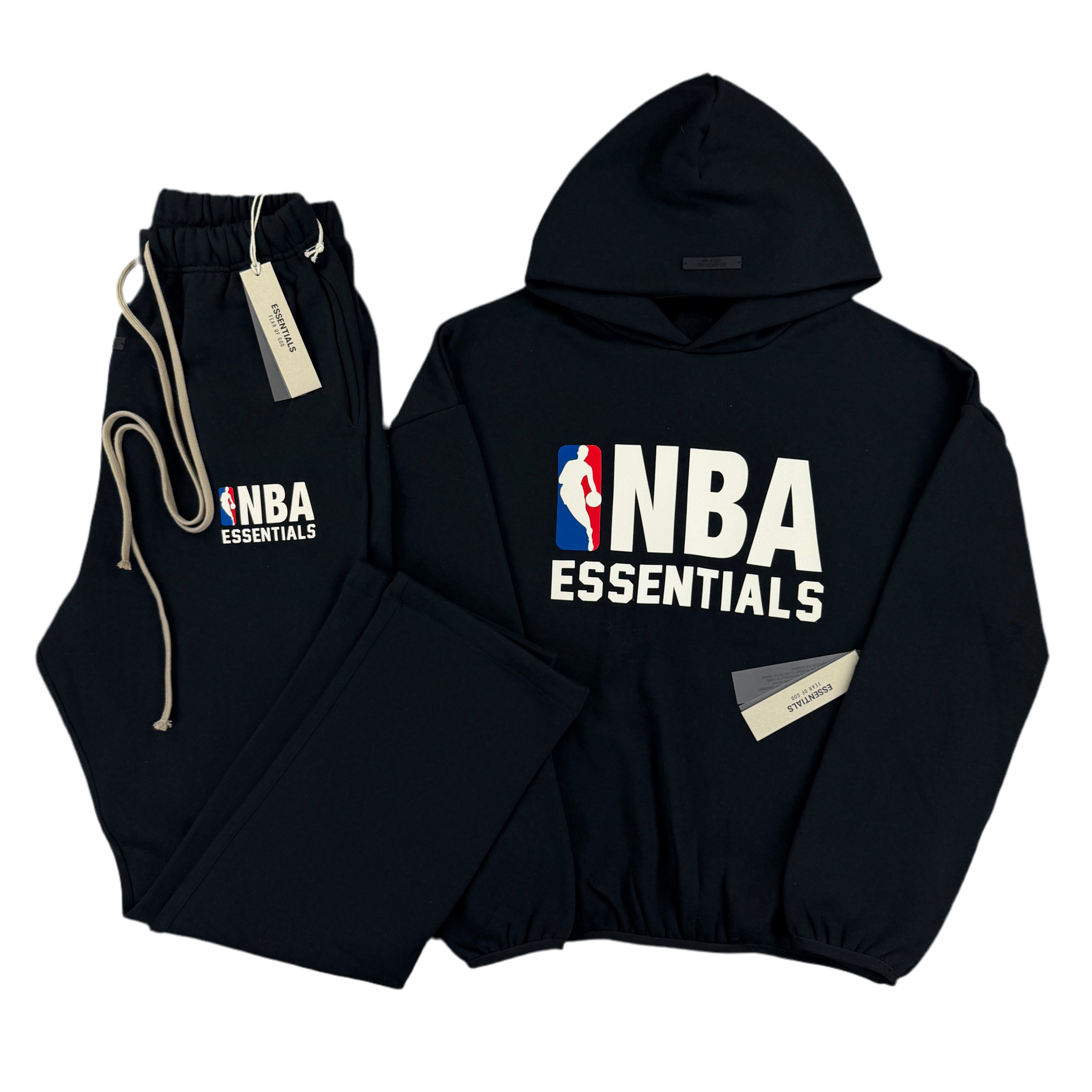 Essentials x NBA Men’s Black Full Tracksuit