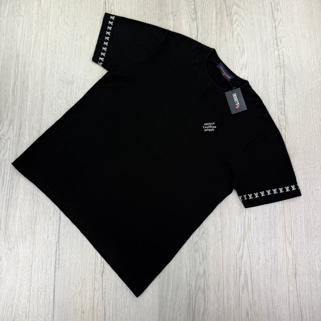 Louis Vuitton Men's Short-Sleeved Cotton Crewneck - XL