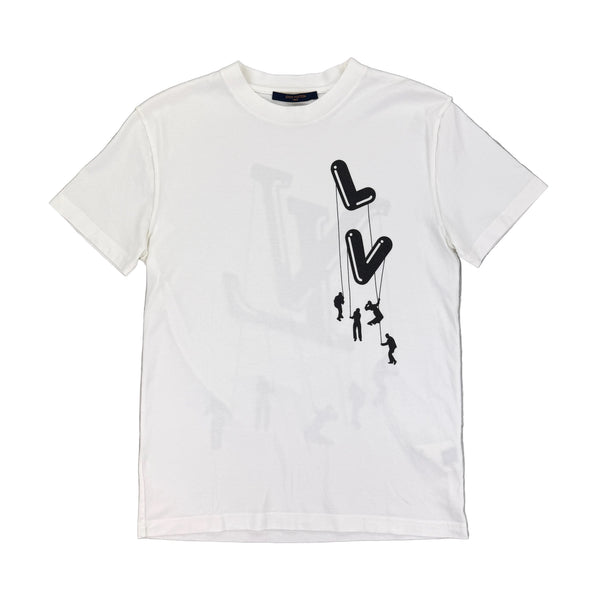 Louis Vuitton Men’s White T-shirt - Small