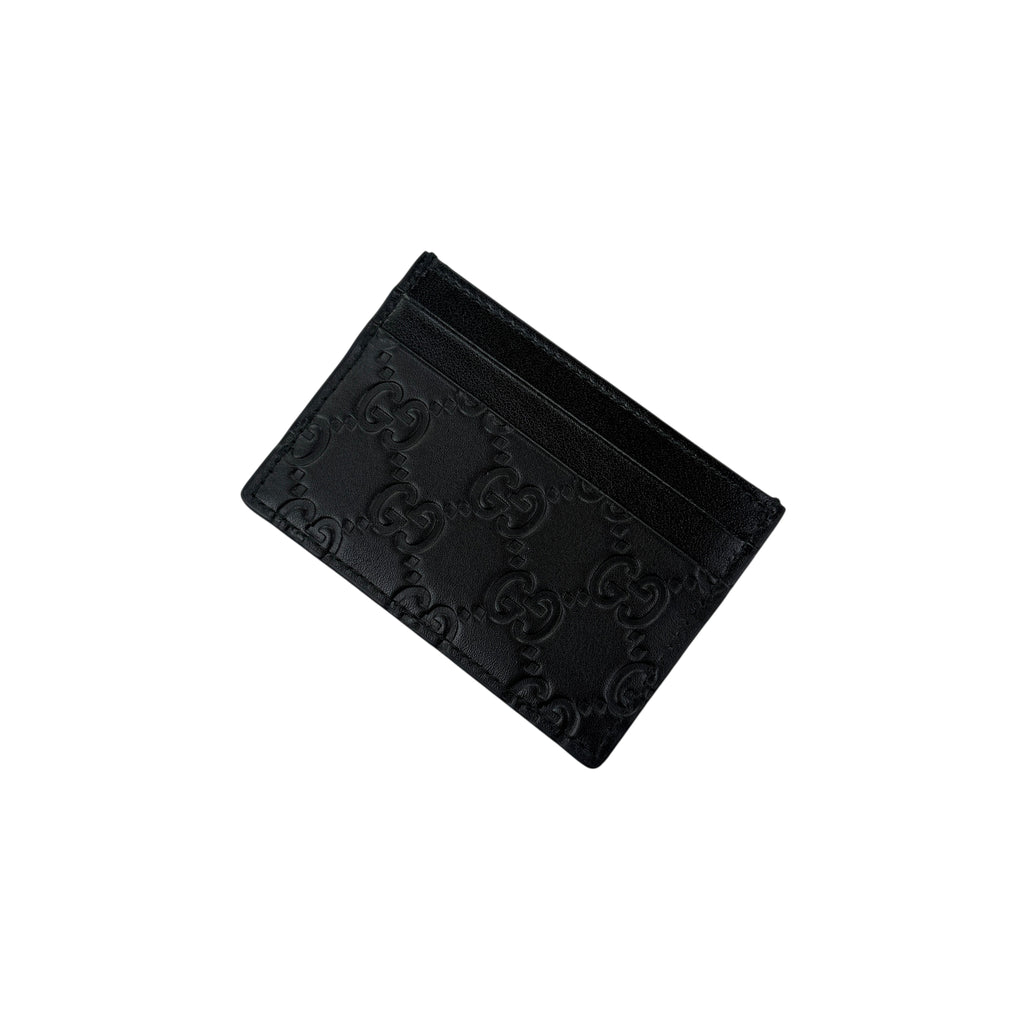 Gucci GG Interlocking Black Card Holder